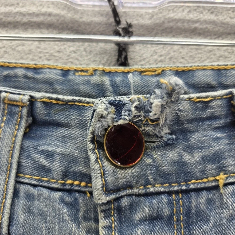 Vintage Levis Engineered Jeans Mens 31x30 Blue Twisted Light Wash Button Fly